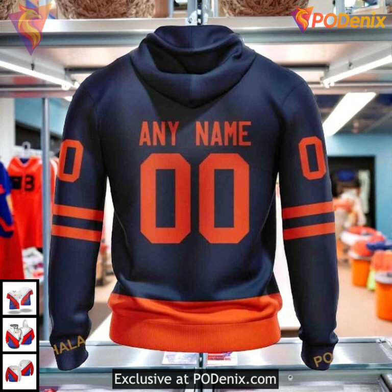 2025 Alternate Kit Edition NHL Edmonton Oilers Hoodie 3D Custom - 1