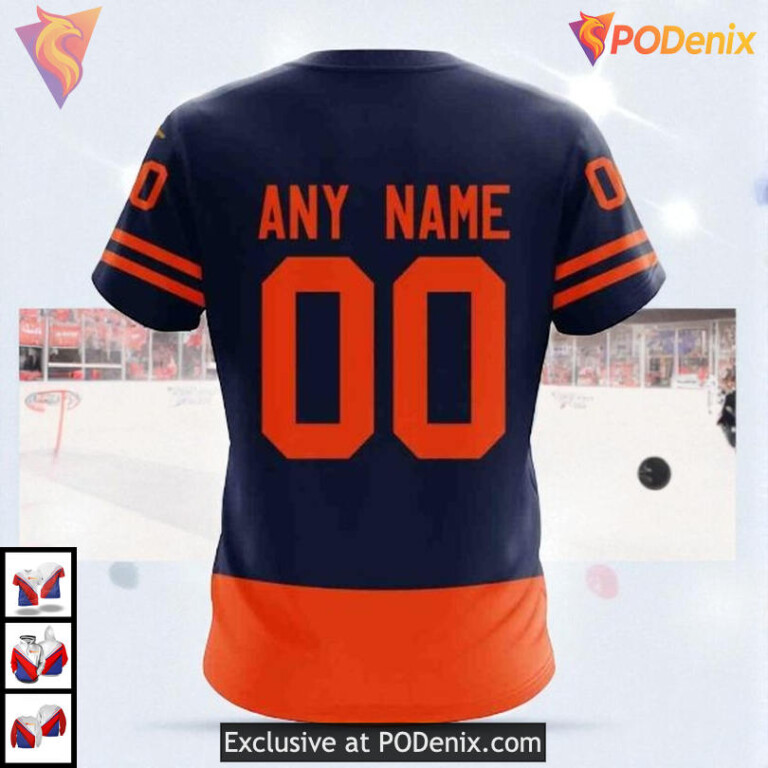 2025 Alternate Kit Edition NHL Edmonton Oilers Hoodie 3D Custom - 3