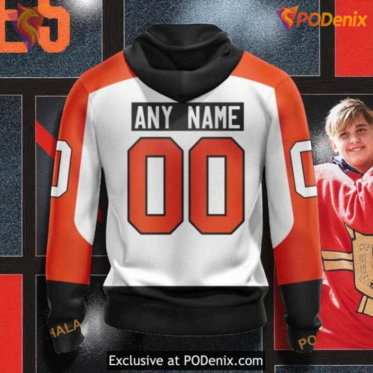 2025 Away Kit Philadelphia Flyers Hoodie, Custom NHL Design Pullover - 1