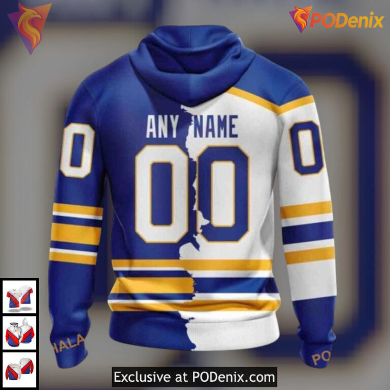 2025 Home Mix Away Concept NHL Buffalo Sabres Hoodie 3D Personalized Gear - 1