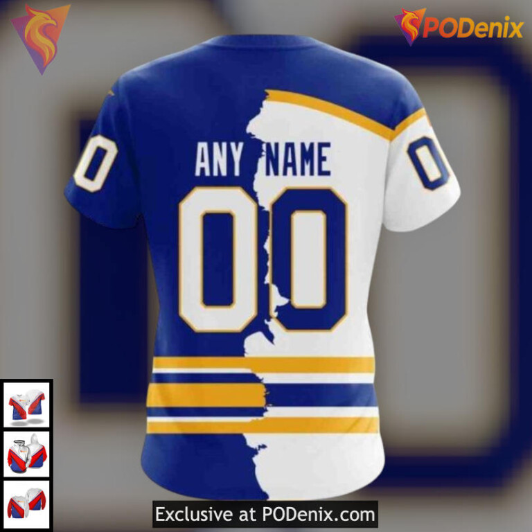 2025 Home Mix Away Concept NHL Buffalo Sabres Hoodie 3D Personalized Gear - 3