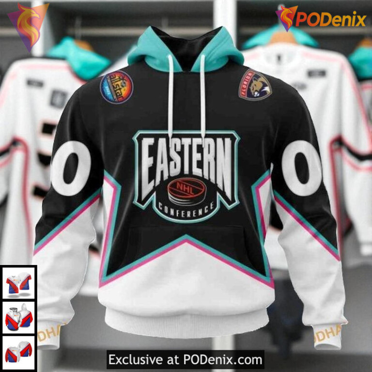 All Star Eastern Conference 2025 Custom Florida Panthers Christmas Hoodie 3D