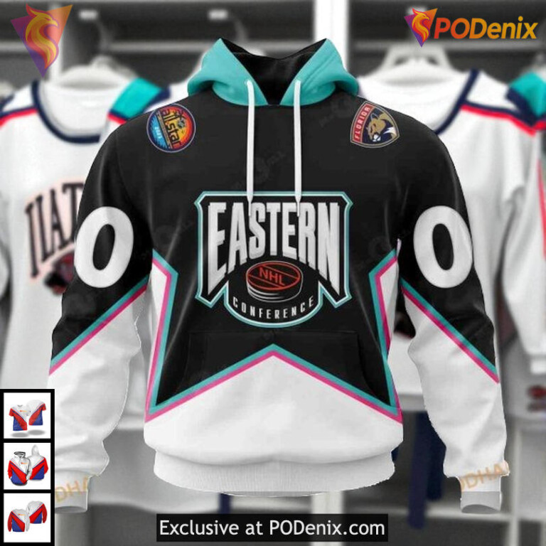 All Star Eastern Conference 2025 Custom Florida Panthers Unisex Hoodie NHL 3D