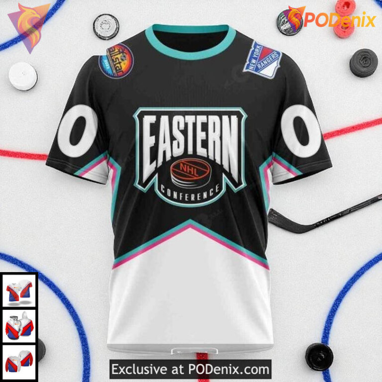 All Star Eastern Conference 2025 Special Edition New York Rangers 3D Hoodie - 2