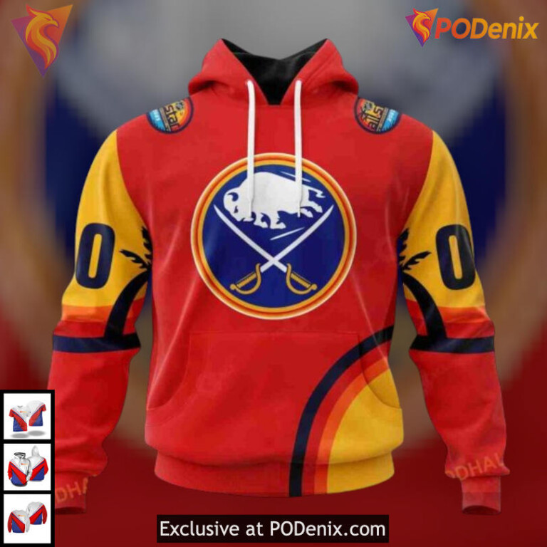 All Star Game Sunset Edition NHL Buffalo Sabres Hoodie Special Sweatshirt Design