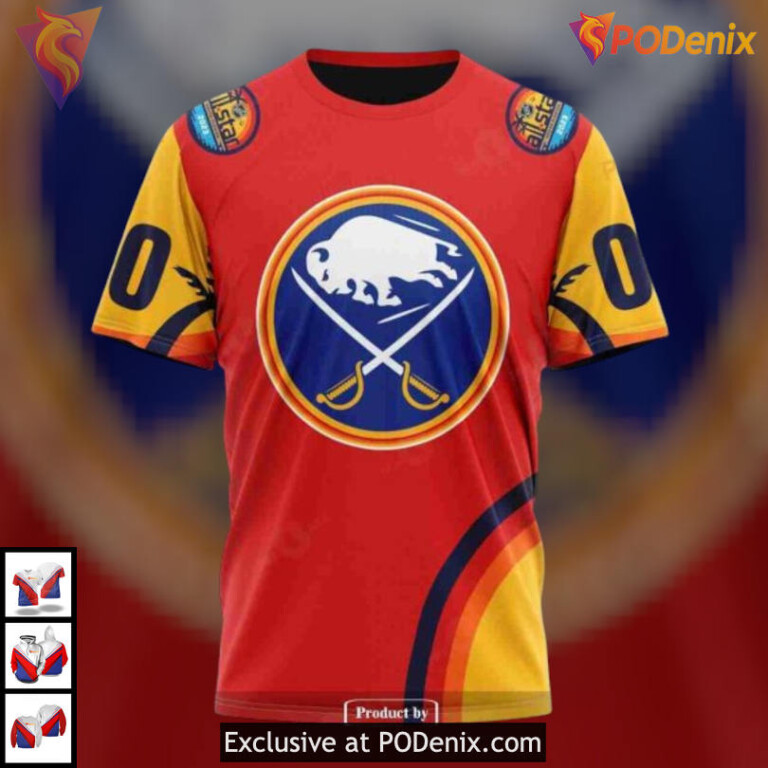 All Star Game Sunset Edition NHL Buffalo Sabres Hoodie Special Sweatshirt Design - 3