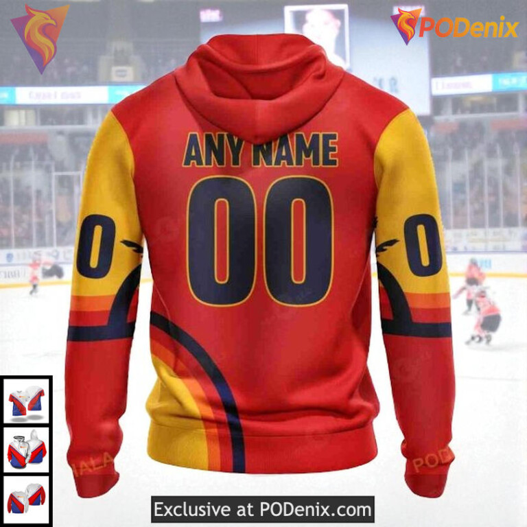All Star Sunset Theme Custom Florida Panthers All Over Print Hoodie NHL 3D - 2