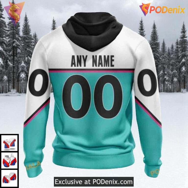 All Star Western Conference 2025 Custom Los Angeles Kings Zip Up Hoodie NHL - 1