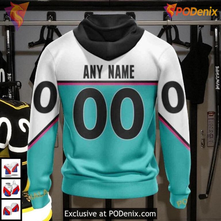 All Star Western Conference 2025 Custom NHL San Jose Sharks Personalized 3D Hoodie - 1