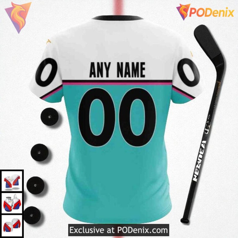 All Star Western Conference 2025 Custom NHL San Jose Sharks Personalized 3D Hoodie - 3