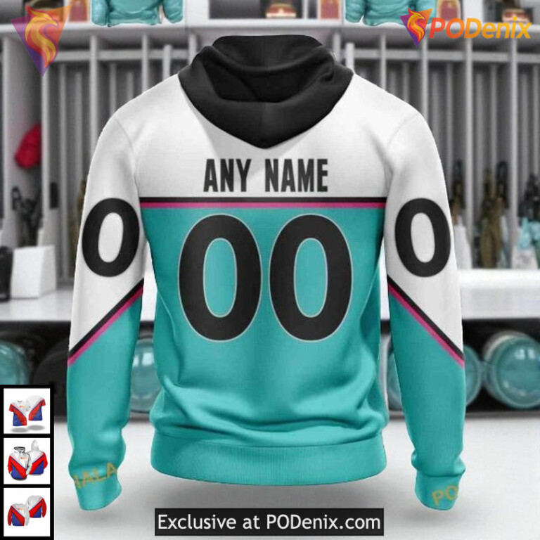 All Star Western Conference 2025 NHL Minnesota Wild Zip Up Hoodie - 1