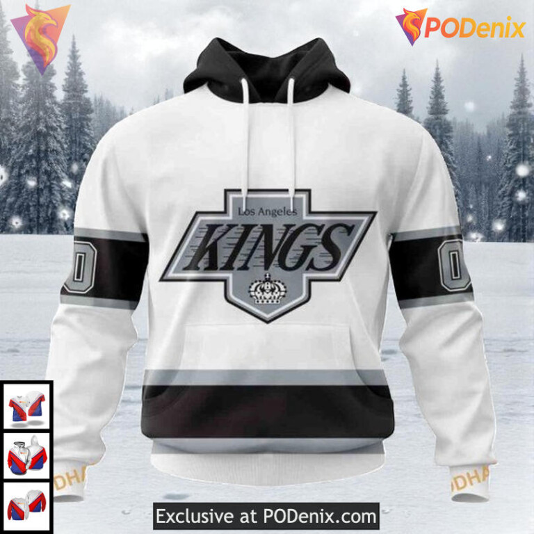 Alternate Kits 2025 Custom Los Angeles Kings Hoodie NHL 3D Apparel