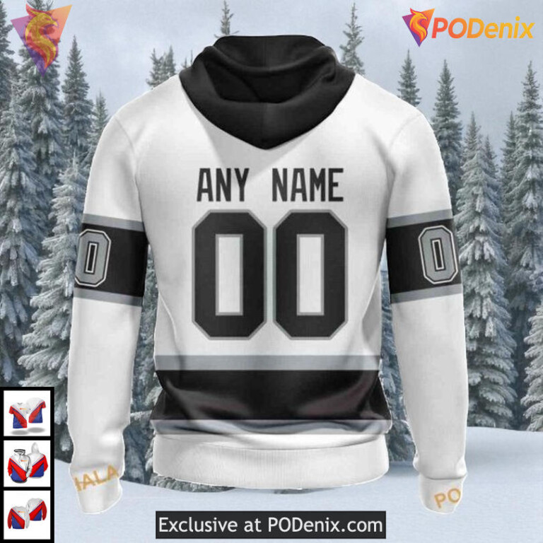 Alternate Kits 2025 Custom Los Angeles Kings Hoodie NHL 3D Apparel - 1