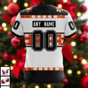 Anaheim Ducks Hoodie 3D Style Autism Awareness Custom Name NHL Design - 3