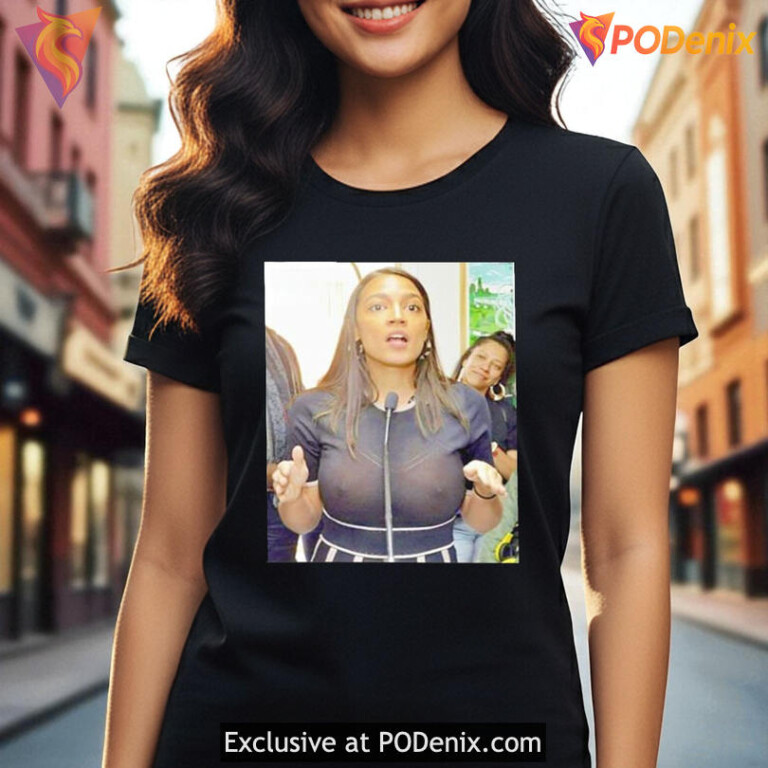 Aoc See Thru Graphic Meme, Funny Political Quote Limited T Shirt