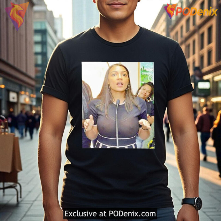 Aoc See Thru Graphic Meme, Funny Political Quote Limited T Shirt - 3