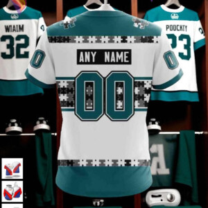 Autism Awareness Edition Custom Name Number San Jose Sharks Hoodie 3D - 3