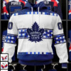 Autism Awareness Toronto Maple Leafs Hoodie Custom Name Number 3D Design