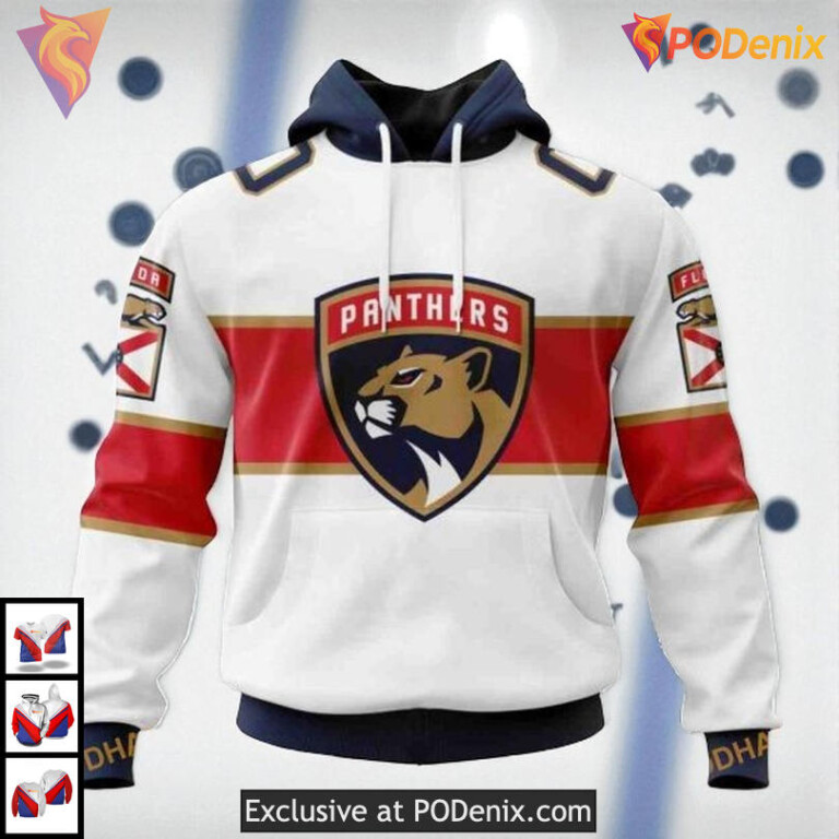 Away Kits 2025 Edition Custom Florida Panthers Hoodie NHL Sweatshirt 3D