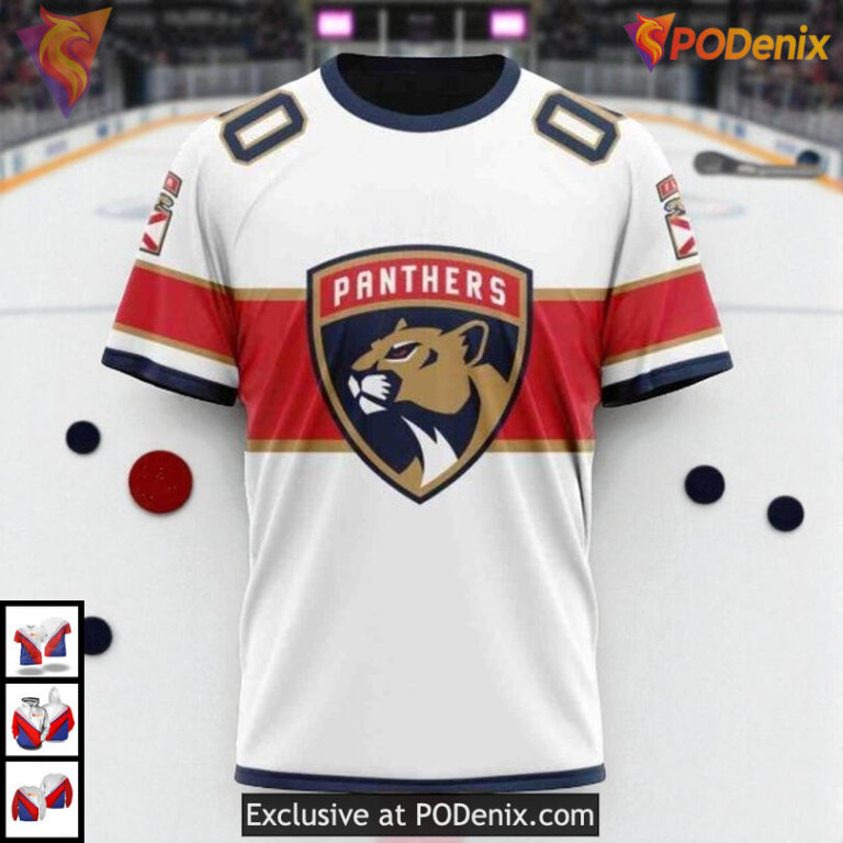 Away Kits 2025 Edition Custom Florida Panthers Hoodie NHL Sweatshirt 3D - 2