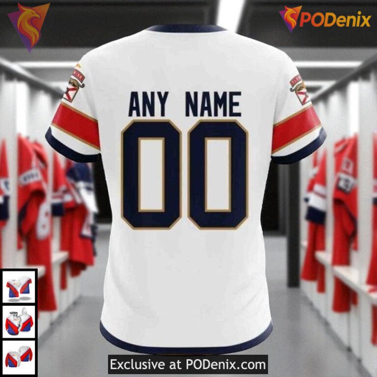 Away Kits 2025 Edition Custom Florida Panthers Hoodie NHL Sweatshirt 3D - 3