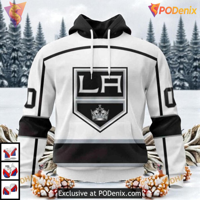 Away Kits 2025 Edition Custom Los Angeles Kings 3D Hoodie NHL Style