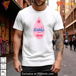 Baby Oil Costume Funny Halloween T Shirt With Diddy’s Bottle Inspired Design