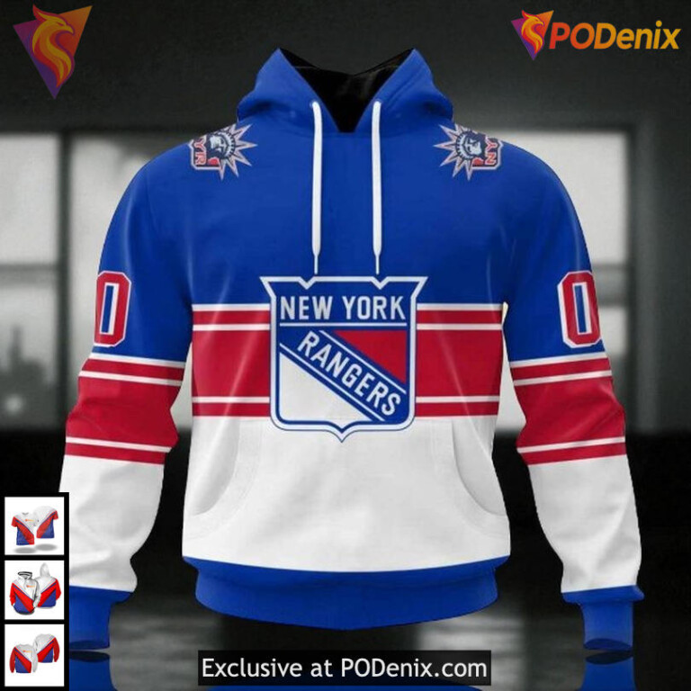 Best NHL Fan Apparel Personalized New York Rangers Unisex Hoodie 3D