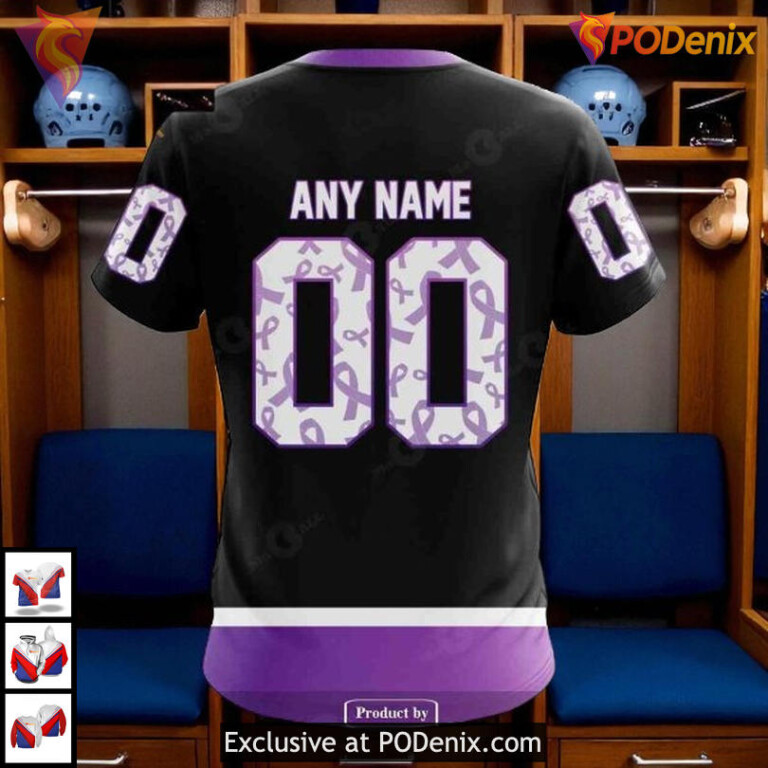 Black Hockey Fights Cancer Tribute In New York Rangers Hoodie 3D NHL Gear - 3