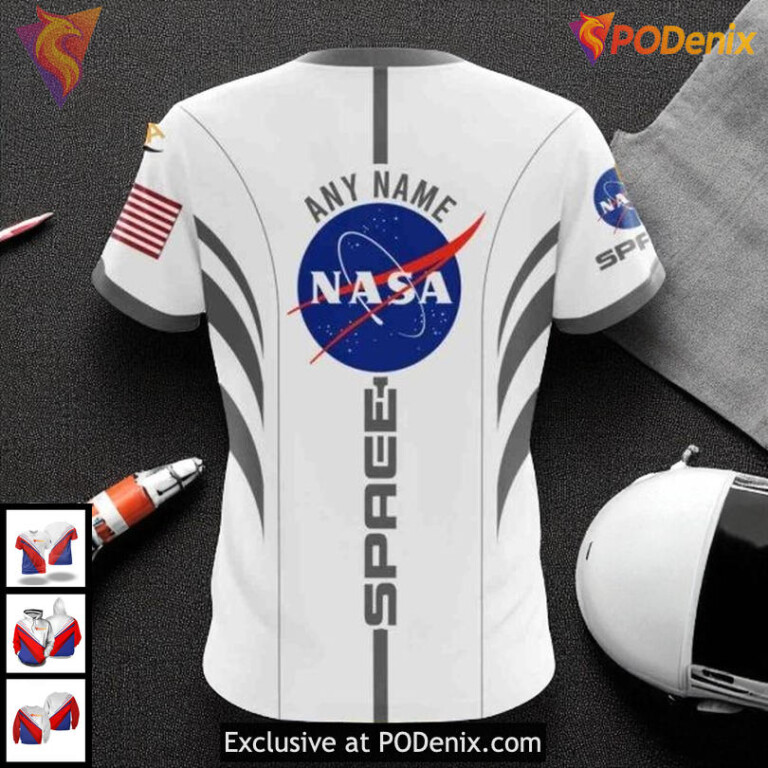 Blackhawks Custom 3D Hoodie NASA Astronaut Space Force NHL Chicago Blackhawks - 3