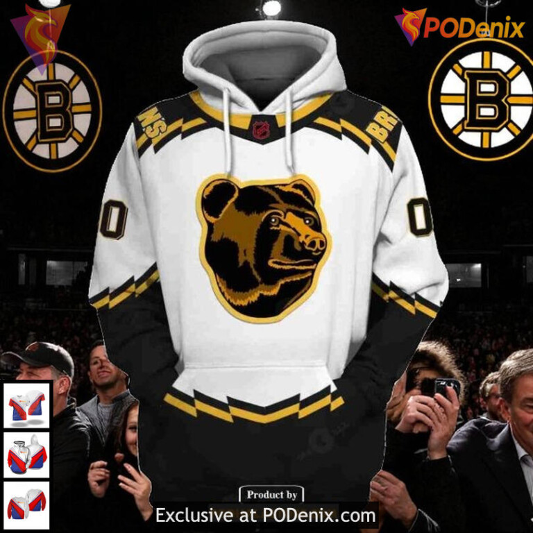 Boston Bruins Hoodie 3D Custom Name And Number Shirt Sweatshirt Edition - 1