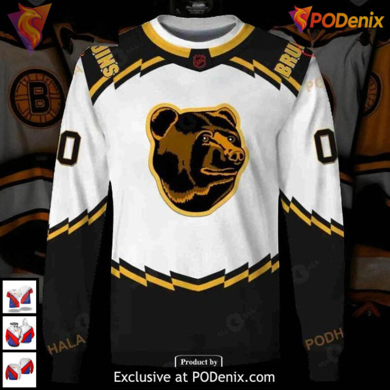 Boston Bruins Hoodie 3D Custom Name And Number Shirt Sweatshirt Edition - 3