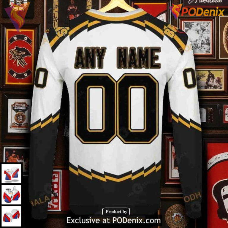 Boston Bruins Hoodie 3D Custom Name And Number Shirt Sweatshirt Edition - 4
