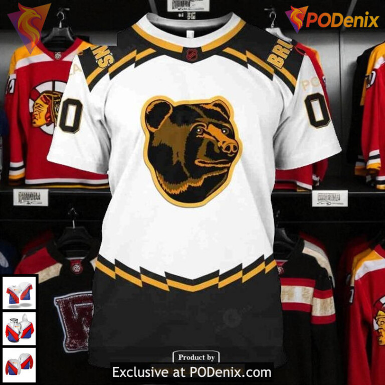 Boston Bruins Hoodie 3D Custom Name And Number Shirt Sweatshirt Edition - 5