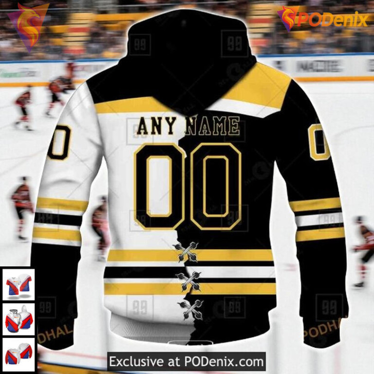 Boston Bruins Hoodie 3D Custom NHL Mix Color Jersey Shirt Special Edition - 2