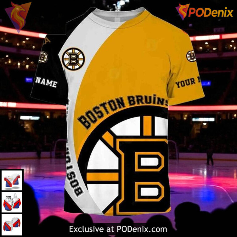 Boston Bruins Hoodie 3D Custom Sweatshirt You Laugh I Laugh You Cry I Cry - 1
