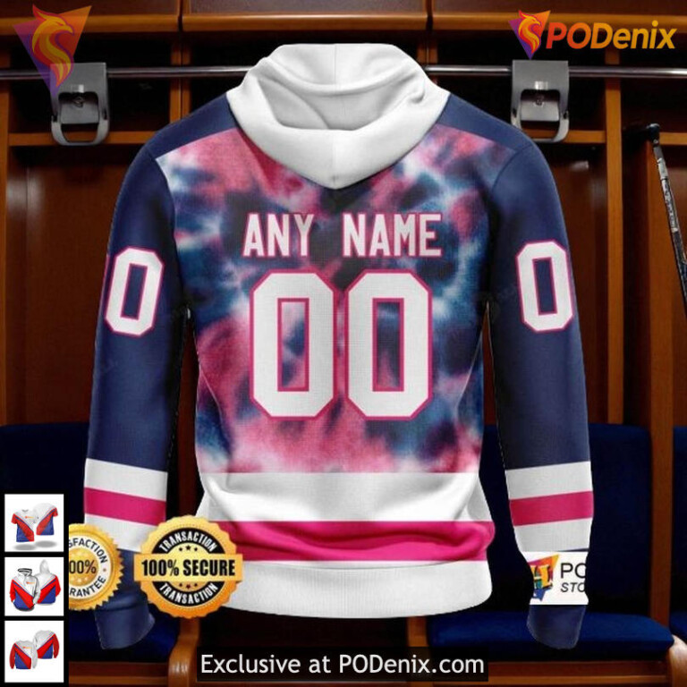 Breast Cancer Awareness October Edition New York Rangers Vintage Hoodie 3D - 1