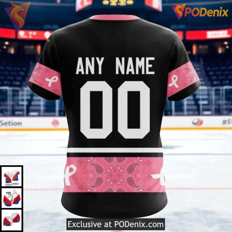 Breast Cancer Awareness Toronto Maple Leafs Unisex Hoodie, Custom NHL 3D Apparel - 3