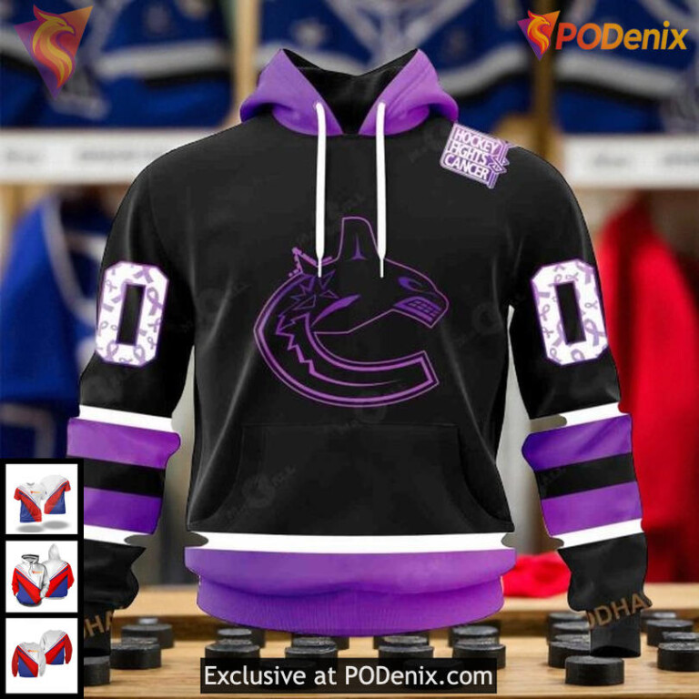 Canucks Full Print Hoodie 3D Christmas Edition, NHL Vancouver Canucks Style