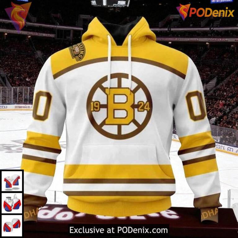 Centennial Concept Edition Boston Bruins Kids Hoodie Future Champions Rise