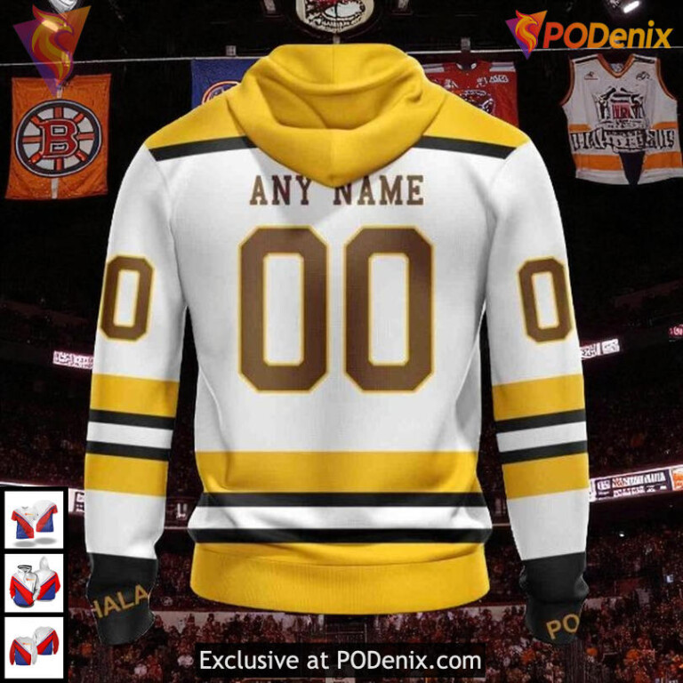 Centennial Third Edition Boston Bruins Unisex Hoodie One Team One Dream - 1
