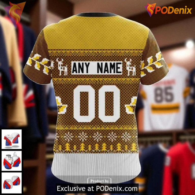 Chicago Blackhawks Hoodie 3D All Over Print Holiday Spirit NHL Custom - 4