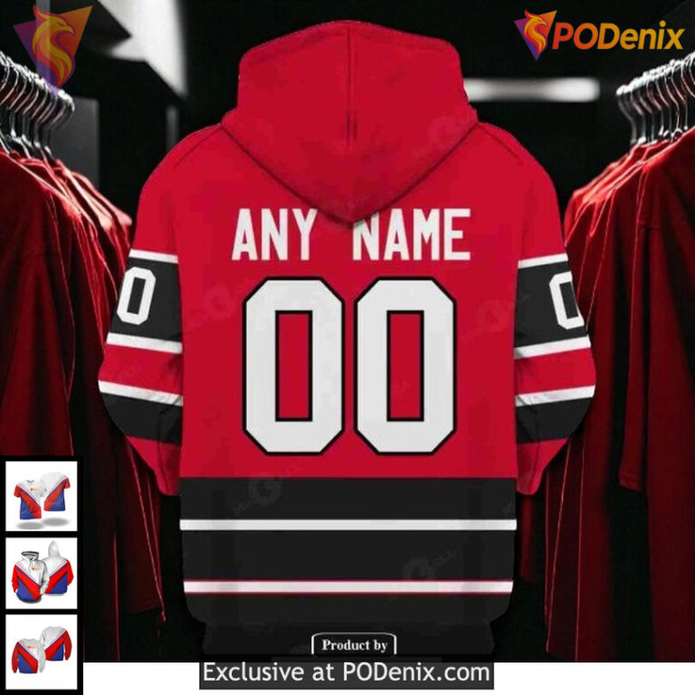 Chicago Blackhawks Hoodie 3D Custom Name Number NHL Fan Style Edition - 1