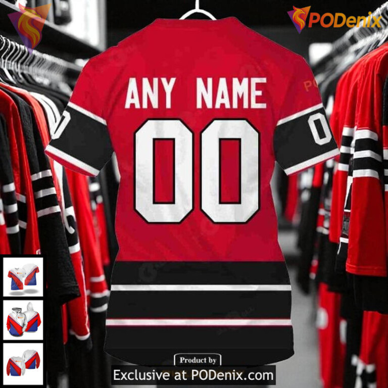 Chicago Blackhawks Hoodie 3D Custom Name Number NHL Fan Style Edition - 3