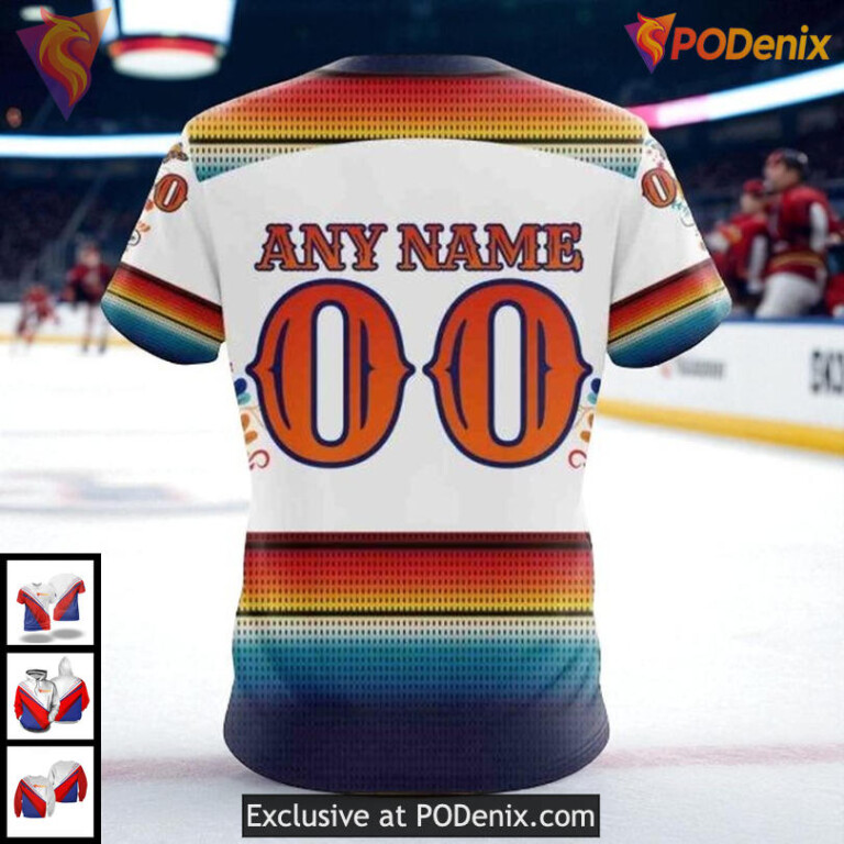 Chicago Blackhawks Hoodie 3D Dia De Los Muertos Inspired Limited Edition - 3