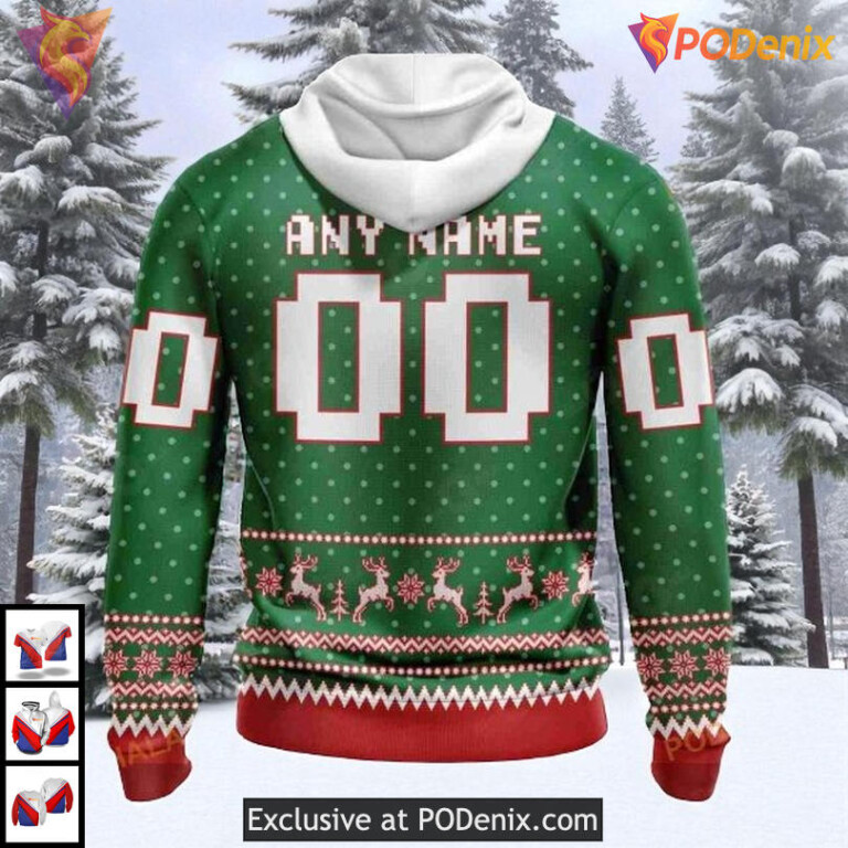 Christmas Apparel Holiday Spirit Custom Los Angeles Kings Unisex Hoodie NHL 3D - 2