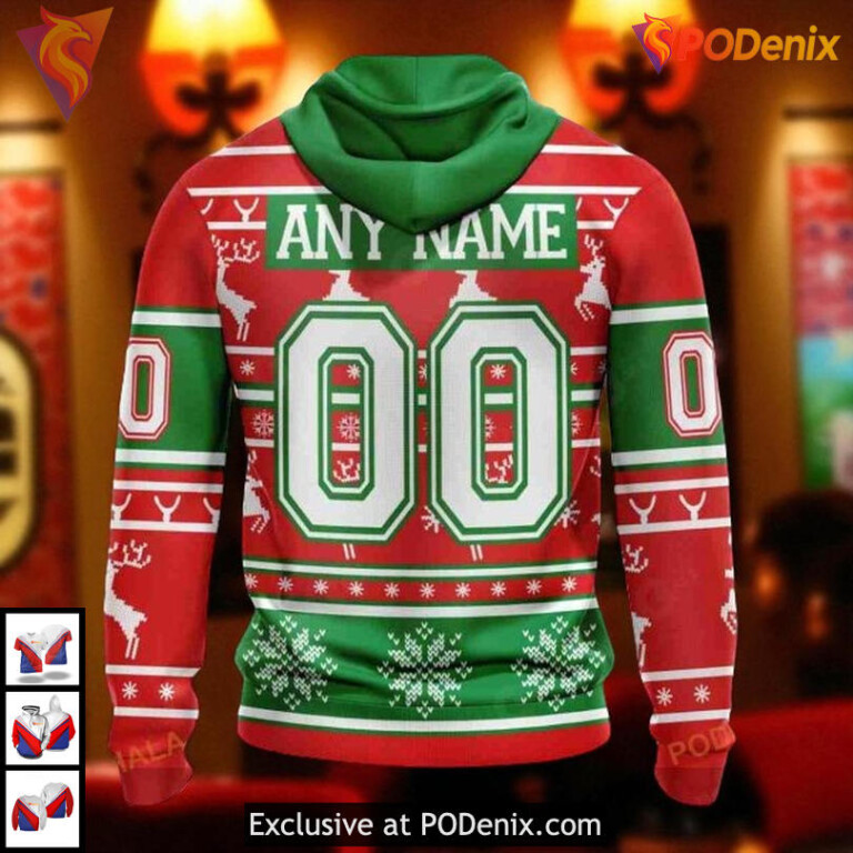Christmas Is Coming Sweatshirt Custom NHL Boston Bruins Hoodie 3D - 2