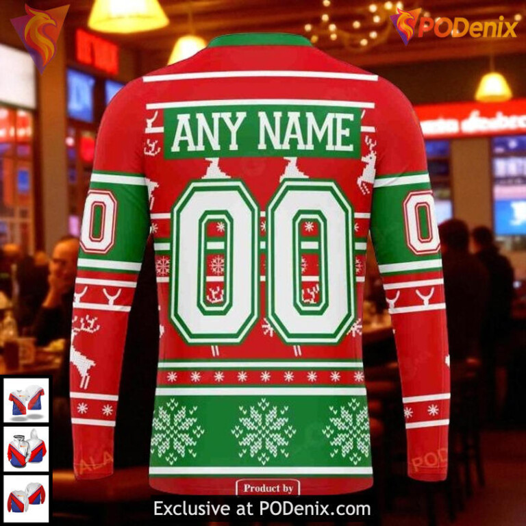 Christmas Is Coming Sweatshirt Custom NHL Boston Bruins Hoodie 3D - 4