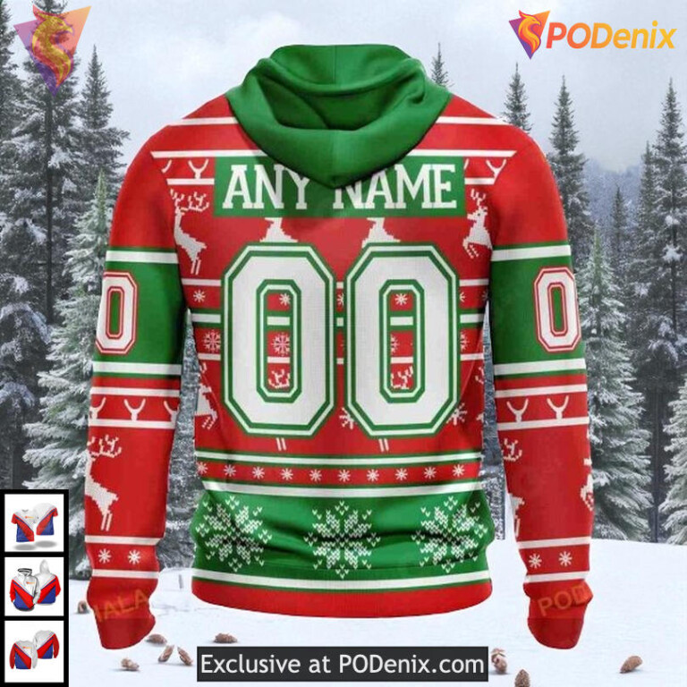 Christmas NHL Merch Sweatshirt Personalized Los Angeles Kings Hoodie 3D - 2