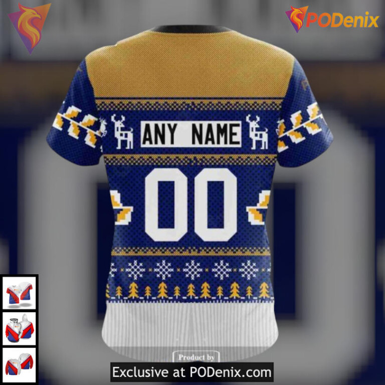 Christmas Season Festive Edition NHL Buffalo Sabres Full Print Hoodie 3D - 4